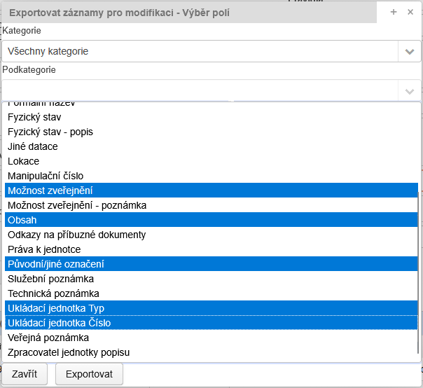 exportovat-zaznamy-pro-modifikaci_vyber-poli